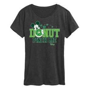 Women's - Disney - Donut Pinch Me Short Sleeve Graphic T-Shirt - 1 of 4