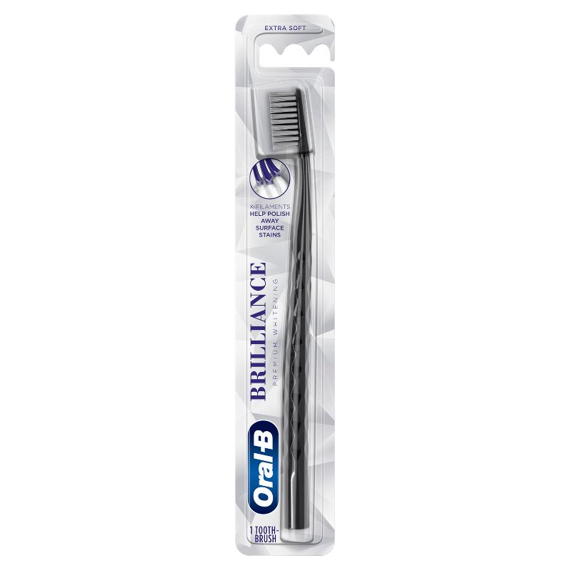 Oral-B Brilliance Whitening Toothbrush - Black, 1 of 10