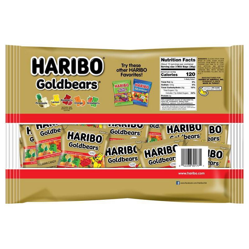 Haribo Goldbear Mini Bags - 16oz, 2 of 4