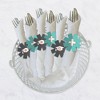 Big Dot of Happiness Medical School Grad - Doctor Graduation Party Paper Napkin Holder - Napkin Rings - Set of 24 - 3 of 4