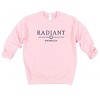 Simply Sage Market S.W.Smiley Embroidered Radiant Smiley Outline Sweatshirt - 2 of 4