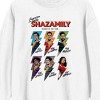 Shazam 2 Fury Of The Gods Shazamily Heroes Of The Year Crew Neck Long Sleeve White Adult Sweatshirt - 2 of 3