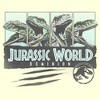 Men's Jurassic World: Dominion Velociraptor Vintage Panel Scratch T-Shirt - 2 of 4