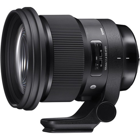Sigma 105mm F 1 4 Dg Art Hsm Lens For Leica L Mount Cameras Black Target