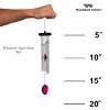 Woodstock Wind Chimes Signature Collection  Woodstock Agate Chime  Wind Chimes For Outdoor Patio and Garden  18" - 4 of 4