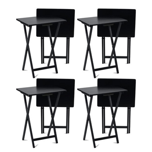 Target black folding store table