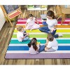 Flagship Carpets Hello Sunshine Striped Area Rug - 2 of 4