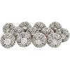 Mela Artisans Mela Artisans 12-Pack Ceramic Knobs for Dresser Drawers Cabinet Handle for Kitchen, Wardrobe 1.77"x1.10" - 2 of 3