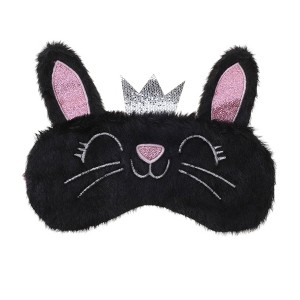 Unique Bargains Fleece Long Ear Cats Eye Mask 1 Pc - 1 of 4