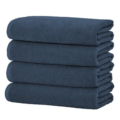 Cotton Quick Dry Textured Bath Towel - Great Bay Home