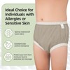 CARER Unisex Washable Diaper Cover for Incontinence Waterproof Leakproof Underwear to Wear Over Diapers - 4 of 4