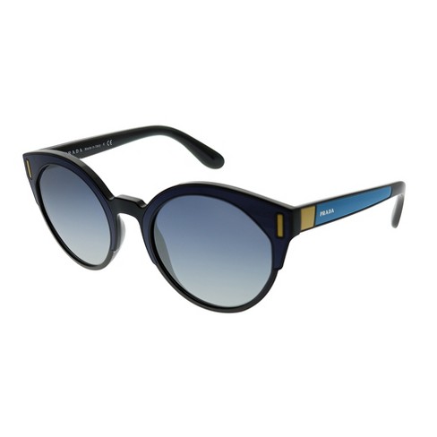 Prada Pr03us Sui3a0 Womens Cat-eye Sunglasses Black 53mm : Target