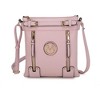 MKF Collection Lilian Vegan Leather Women’s Crossbody Purse Functional by Mia K - 2 of 4