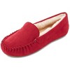 Floopi Women's Lily Moccasin Faux Suede Slippers - 3 of 4
