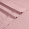 Cotton Blend Solid Deep Pocket Luxury Bed Sheet Set by Blue Nile Mills - 3 of 4