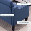 Karl Home |53.5 inch Square Arms Loveseat Sofa - 3 of 4