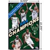 Trends International NBA Milwaukee Bucks  - 2021 NBA Finals Champions Unframed Wall Poster Prints - 3 of 4