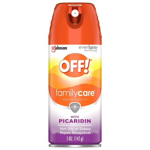 OFF! FamilyCare Mosquito Repellent Picaridin Aerosol - 5oz - image 1 of 4
