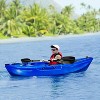 Kids Youth Kayaks, 7FT Sit on Top Fishing Kayak for Child with Paddle, Capacity of 88LBS, Hard Shell Recreational Ocean Kayak - 2 of 4
