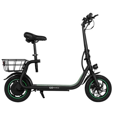 GoPowerBike GoFlow Electric Scooter with Seat - image 1 of 4