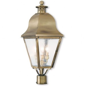 Livex Lighting Amwell 3 - Light Wall Light in  Charcoal - 1 of 2