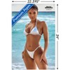 Trends International Sports Illustrated: Swimsuit Edition - Lori Harvey 24 Unframed Wall Poster Prints - 3 of 4