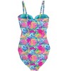 RuffleButts Women's UPF50+ Convertible Bandeau One Piece - 2 of 2