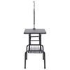 vidaXL Adjustable Dog Grooming Table with 1 Loop and Basket - 4 of 4