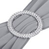 Unique Bargains Polyester Wedding Decoration Stretch Chair Sashes Bows 10 Pcs - 4 of 4