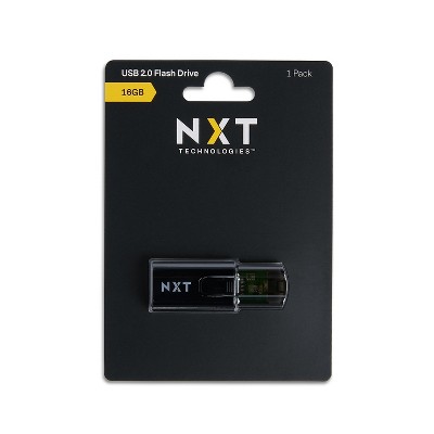 NXT Technologies 16GB USB 2.0 Type-A Flash Drive Black (NX61118)