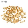 Unique Bargains Metal Blankets Crafts Brooch Making Home Sewing Safety Pins 50 Pcs - 3 of 4