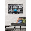 Trends International PD Moreno - Fine Art - Blue Umbrella Framed Wall Poster Prints - 2 of 4