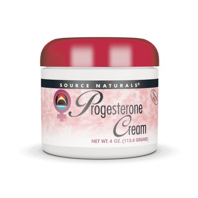 Progesterone Cream by Source Naturals, Inc.  -  4 oz Cream