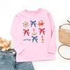 The Juniper Shop Coquette Nautical Collage Youth Long Sleeve Tee - 2 of 3