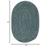 Colonial Mills Carrington Tweed - Deep Blue 2x4 - 3 of 3