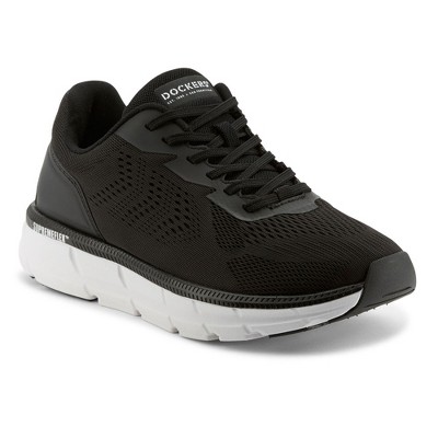 Dockers Mens Travis Supremeflex Sneaker Shoe, Black Knit, Size 7 : Target