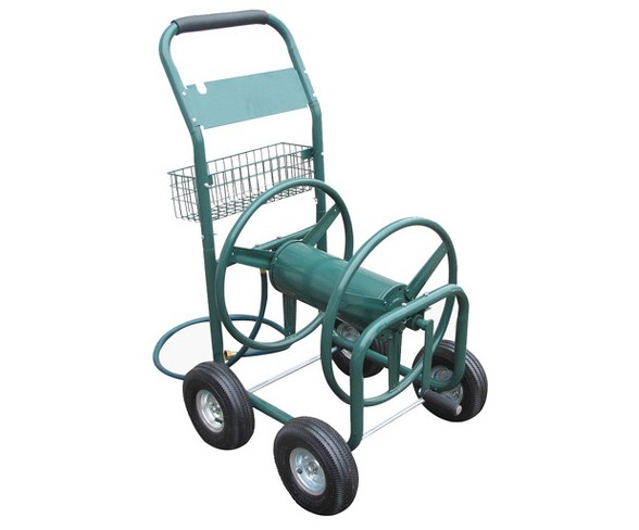 Liberty Garden Products Lbg-872-2 4 Wheel Hose Reel Cart Holds Up To 350 Feet