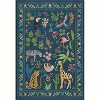 Acekool Modern Animal Print Area Rug, Ultra Soft Washable Low Pile, Non-Slip - 4 of 4