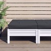 vidaXL Pallet Cushion - Waterproof, Dirt-Resistant and Durable Oxford Fabric, Filled with Comfortable Foam Fiber, Versatile Indoor and Outdoor Use - 2 of 4