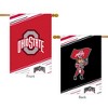 Ohio State University NCAA Licensed Double-Sided House Flag 28" x 40" Briarwood Lane - 3 of 3