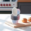 Unique Bargains Lace Disposable Baking Cups Coated Baking Paper 3.07"x1.77" 50 Pcs - 2 of 4