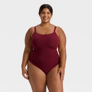 Women's Luxury Collection Luxe Stretch Lightly Lined Cami Bodysuit - Auden™ - 1 of 3