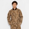 Men's Camo Print Trucker Jacket - Original Use™ Tan - 2 of 3