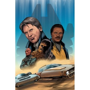 Star Wars: Han Solo - Hunt for the Falcon - by  Rodney Barnes (Paperback) - 1 of 1