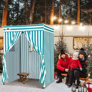 EAGLE PEAK Flex Compact 5x5 Pop-up Canopy Changing Room, Portable Privacy Dressing Room - 1 of 4