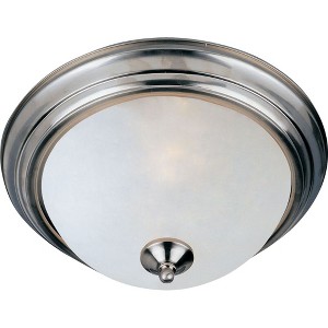 Maxim Lighting Essentials - 583x 3 - Light Flush Mount in  Satin Nickel - 1 of 2