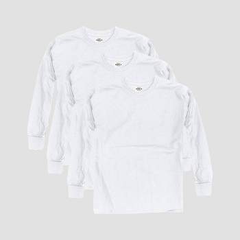 Hanes Kids' Comfort Soft 3pk Long Sleeve T-Shirt