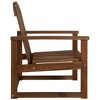 vidaXL Patio Sofa Chairs 2 pcs Solid Acacia Wood - 3 of 4