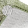 Unique Bargains Non-Slip Absorbent Soft Plush Shaggy Bath Mats 2 Pcs - 4 of 4