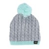 Polar Extreme Kids' Infant Cable Knit Winter Beanie and Mitten Set - 2 of 3